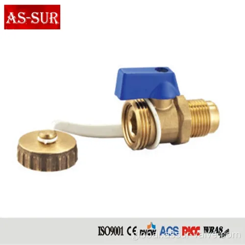 1 Brass Ball Valves Gas Brass Ball Valves with Aluminum Handle Manufactory